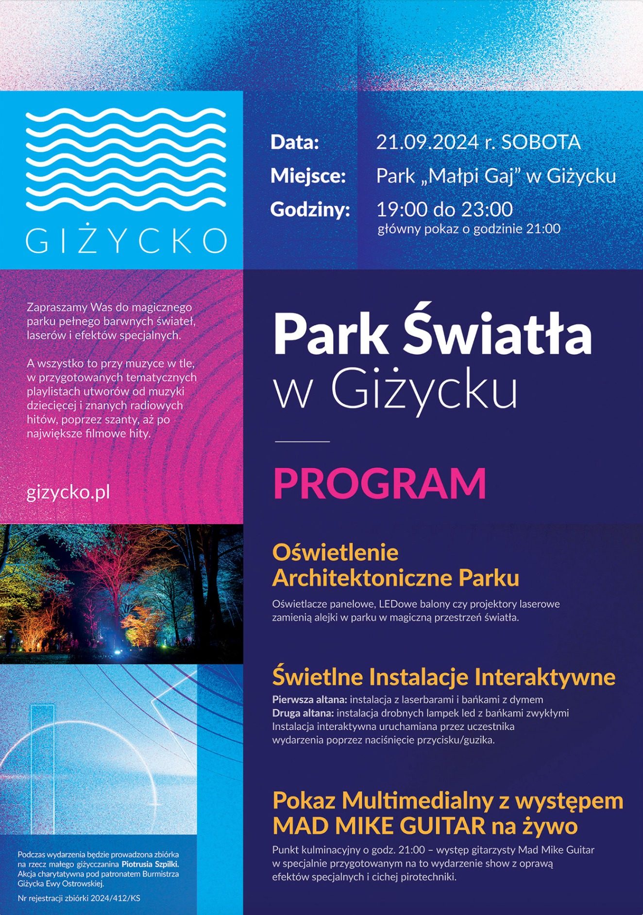 Park Światła w Małpim Gaju, 21.09.2024