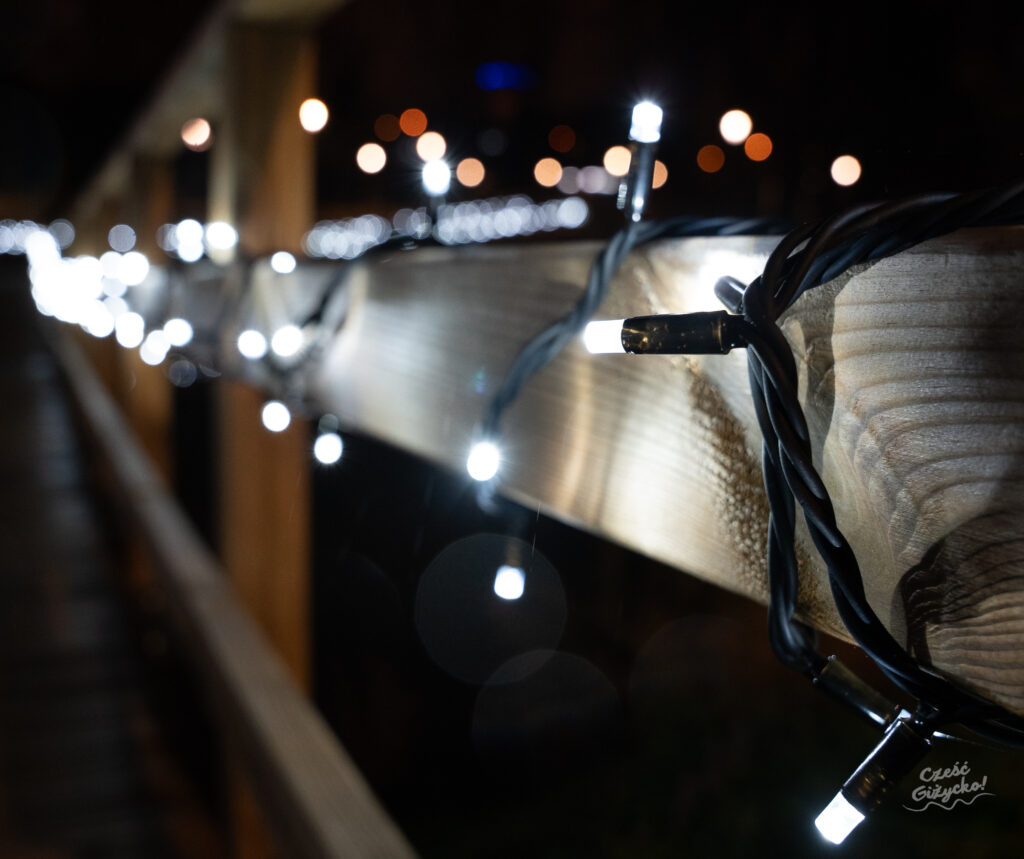 Świąteczne Iluminacje w Giżycku 2024 cz. 2 - FOTOGALERIA z Małpiego Gaju