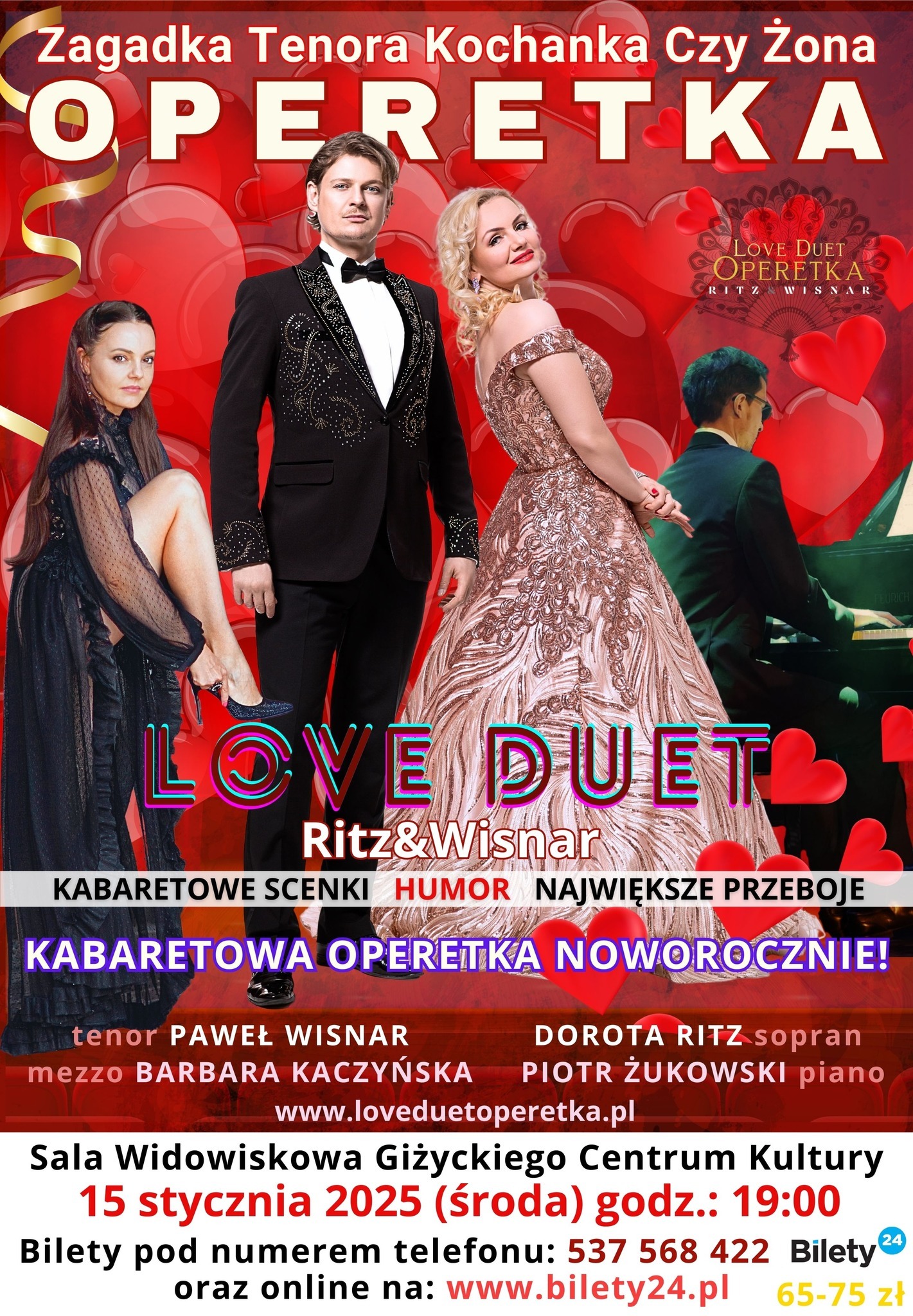 Kabaretowa Operetka Noworocznie, LOVE DUET, 15.01.2025