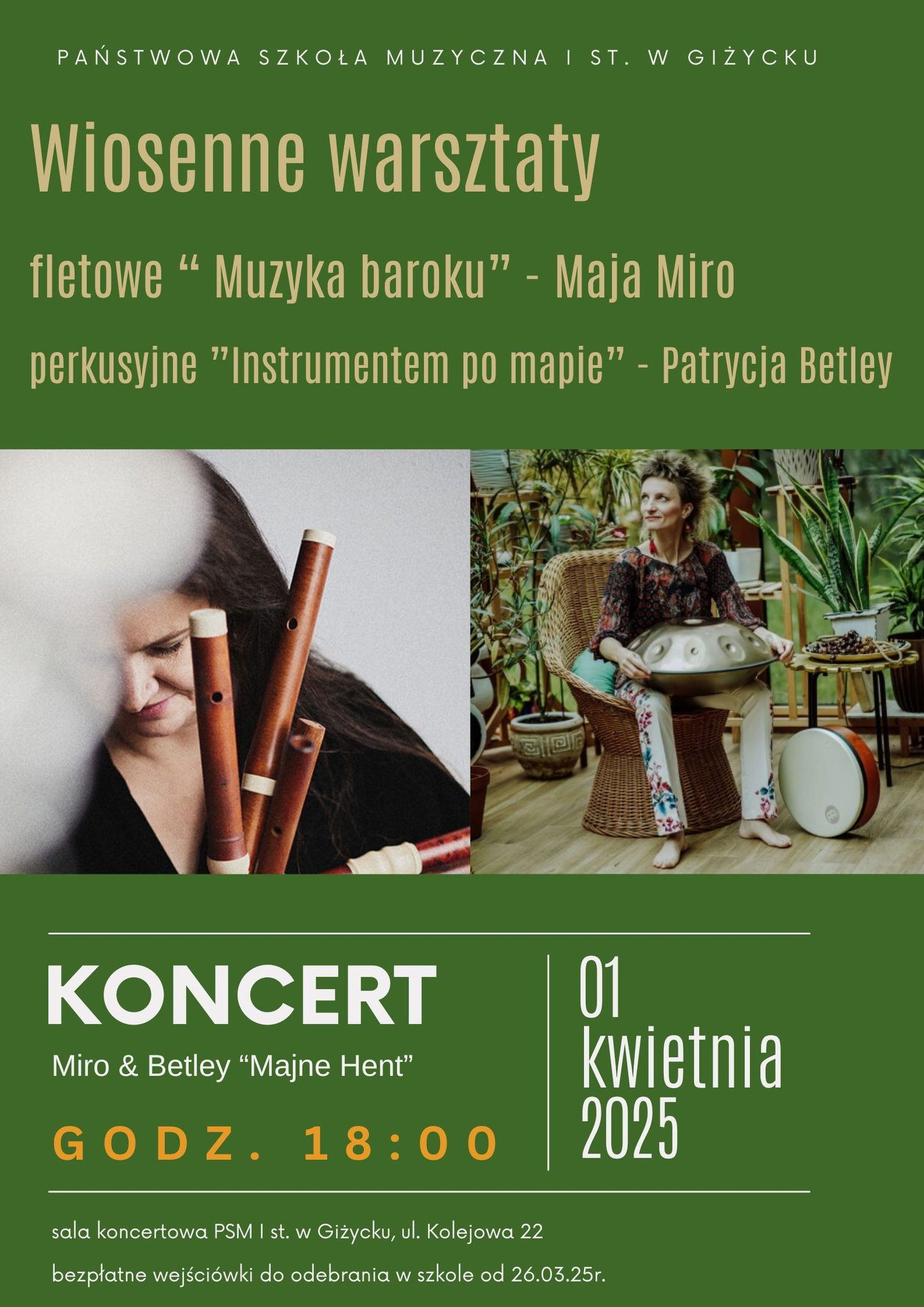Koncert MAJNE HENT