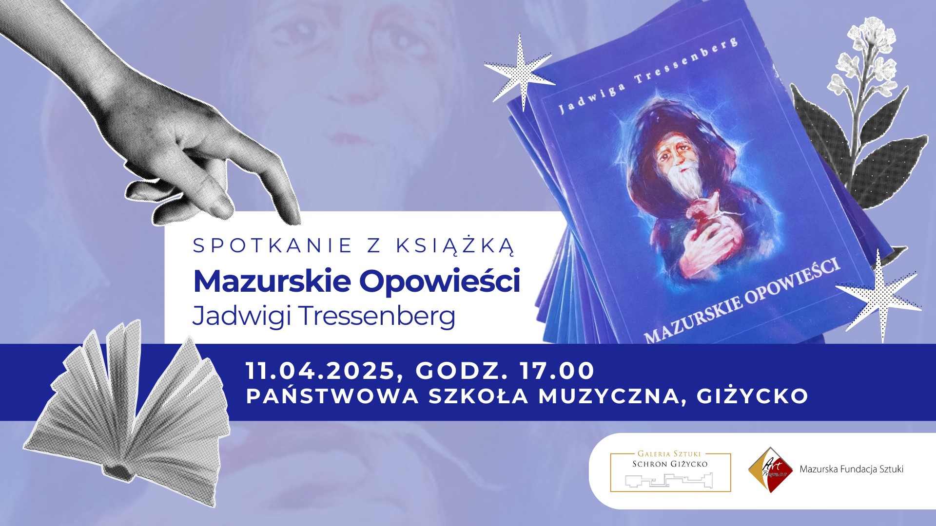 Spotkanie z książka “Mazurskie Opowieści” Jadwigi Tressenberg