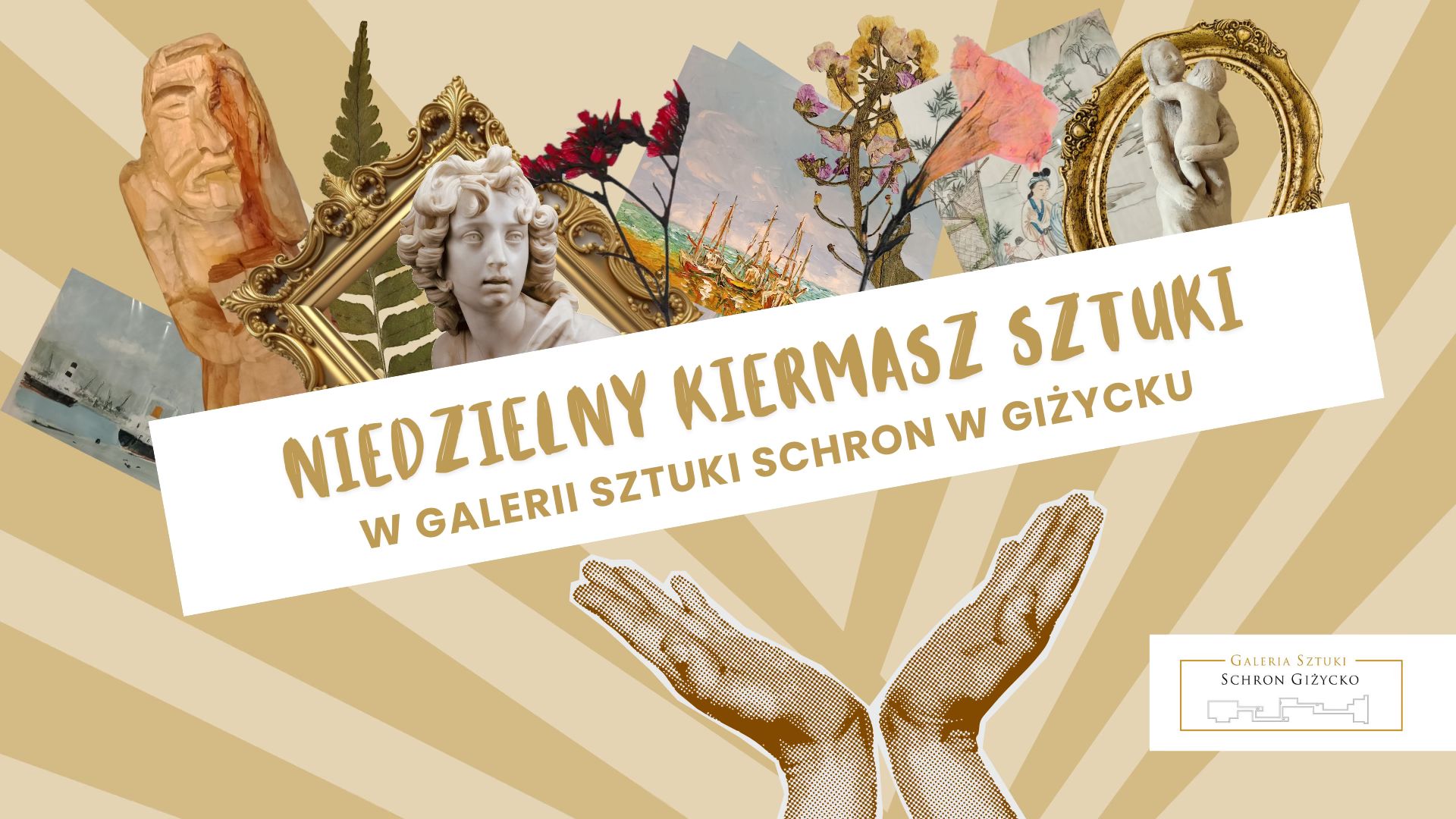 NIEDZIELNY KIERMASZ SZTUKI w Galerii Sztuki Schron w Giżycku