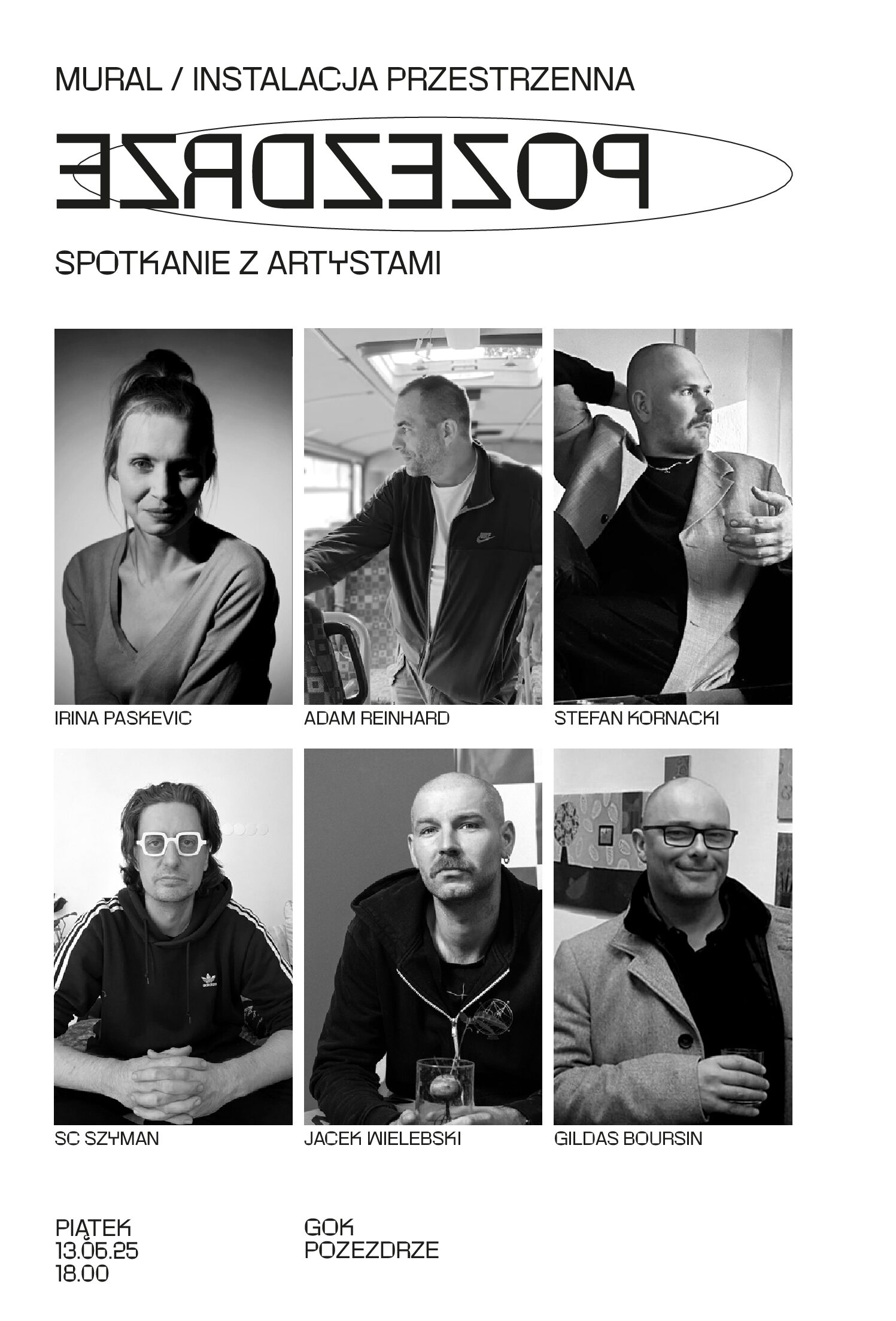 Spotkanie z twórcami muralu „Pozezdrze”