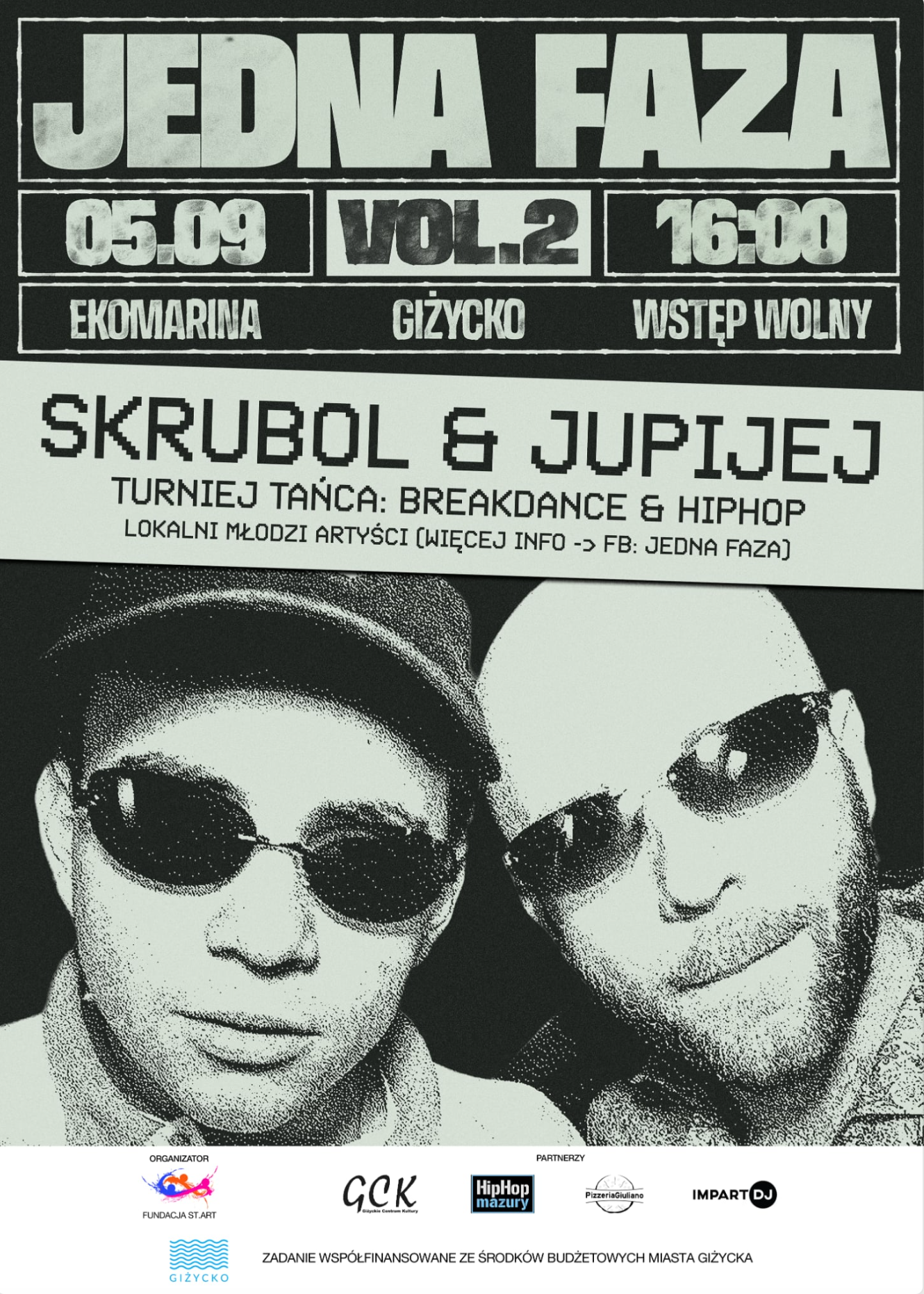 Jedna Faza – koncert hip-hopowy w Giżycku