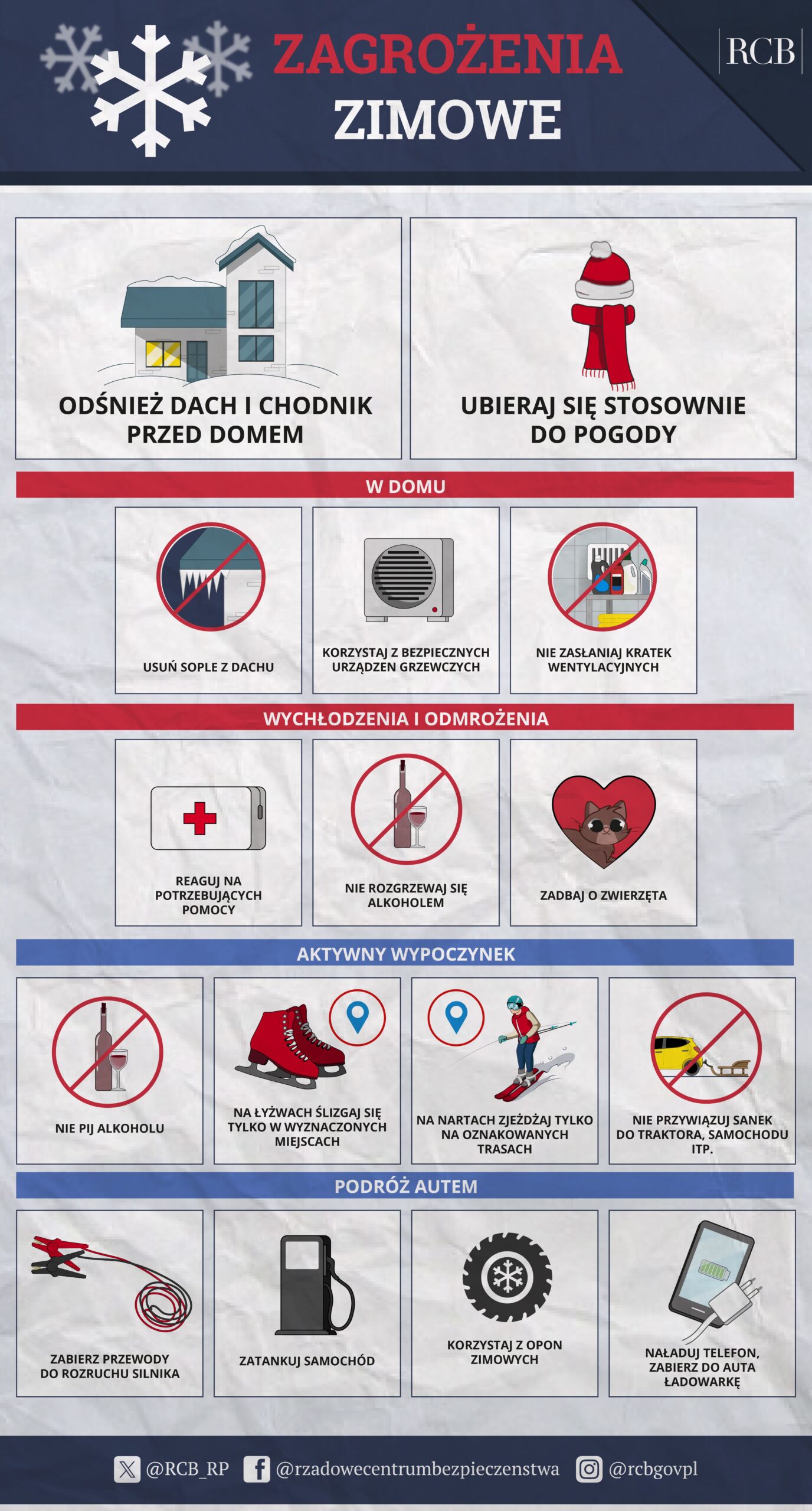 Zima w Polsce – bądźmy odpowiedzialni! Jak reagować na zagrożenia związane z wychłodzeniem i odmrożeniami?