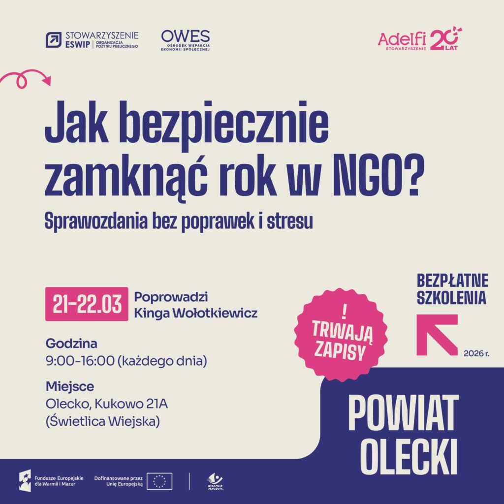 Granty 2026 | Nabór ofert w Giżycku – miasto ogłosiło otwarte konkursy dla NGO