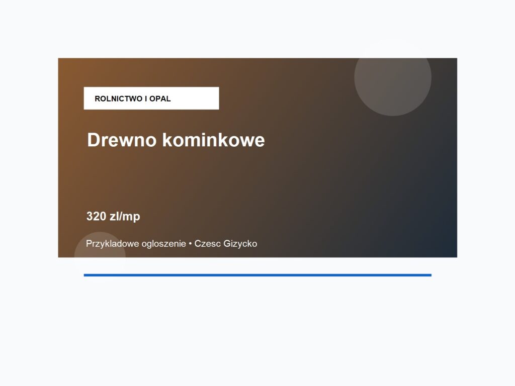 Drewno kominkowe sezonowane