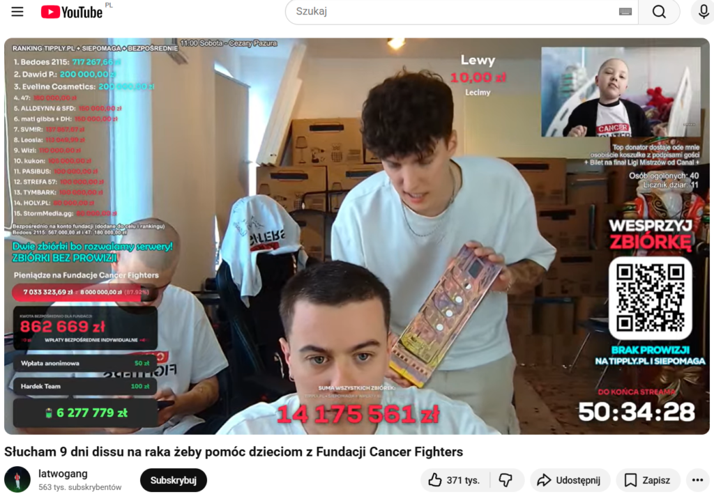 Łatwogang stream