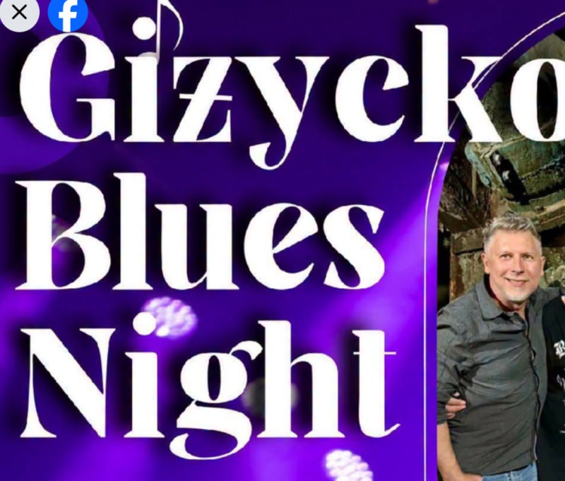 Oficjalna grafika wydarzenia Giżycko Blues Night 2026