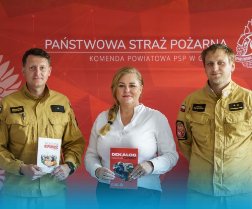Przedstawiciele straży pożarnej i Urzędu Miejskiego zapowiadają dyżury ochrony ludności w Giżycku
