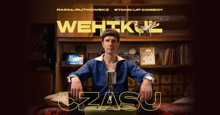 Rafał Rutkowski w Giżycku. Stand-up „Wehikuł czasu” 20 września